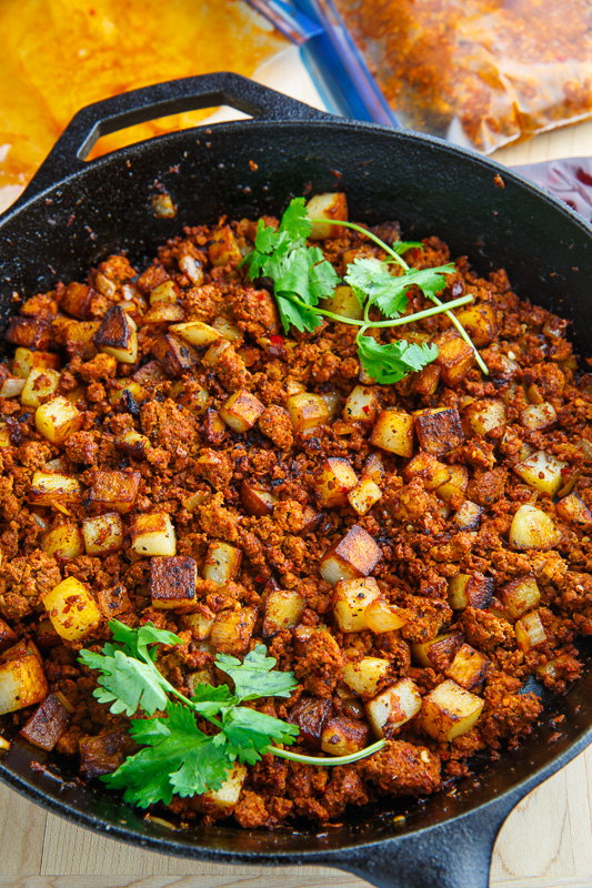 Laxson Pork Chorizo with Skillet Potatoes