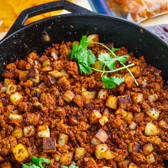 Laxson Pork Chorizo with Skillet Potatoes